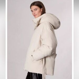 Rag & Bone Matilda Down Parka- beige